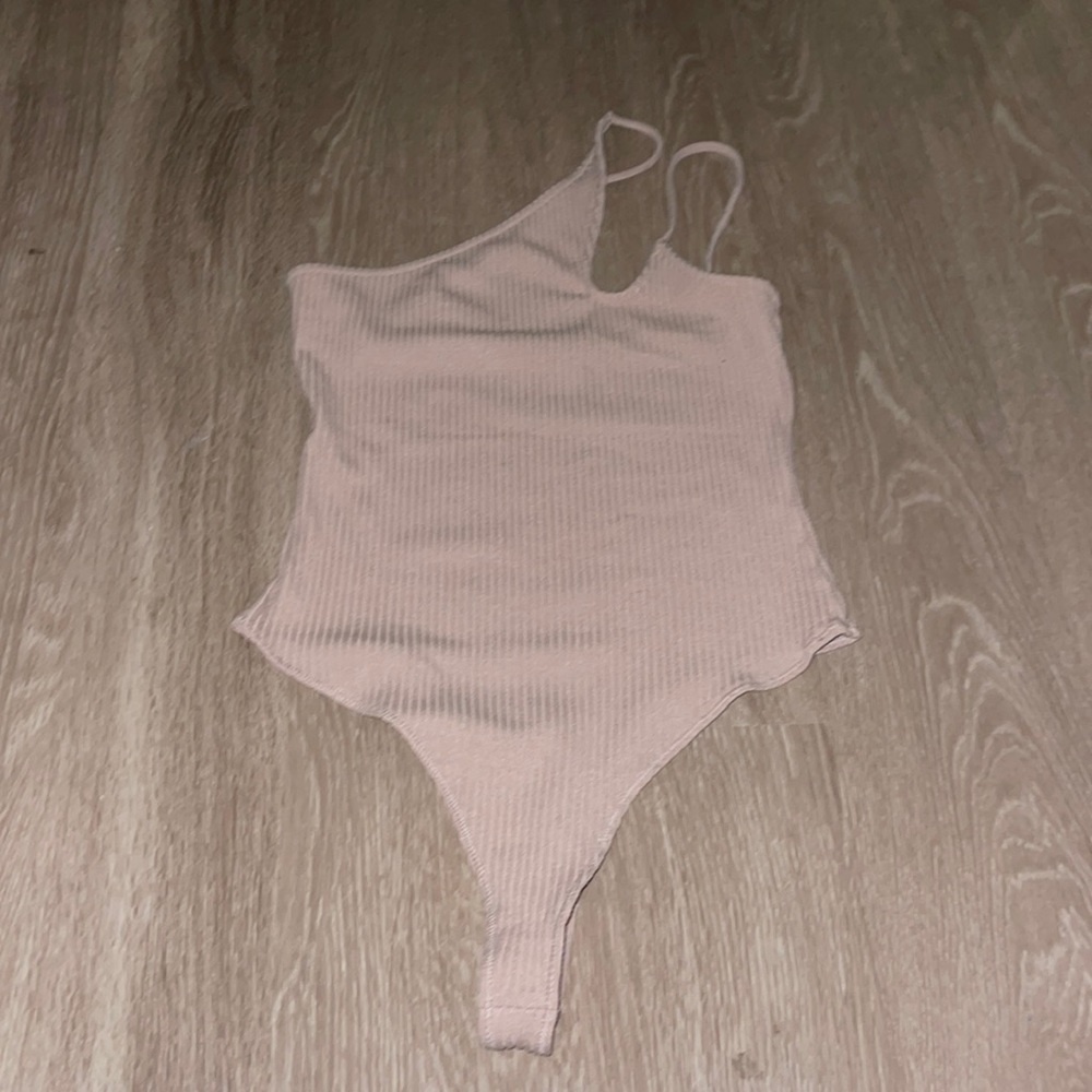 Lovers and Friends Revolve Medium Tan Bodysuit